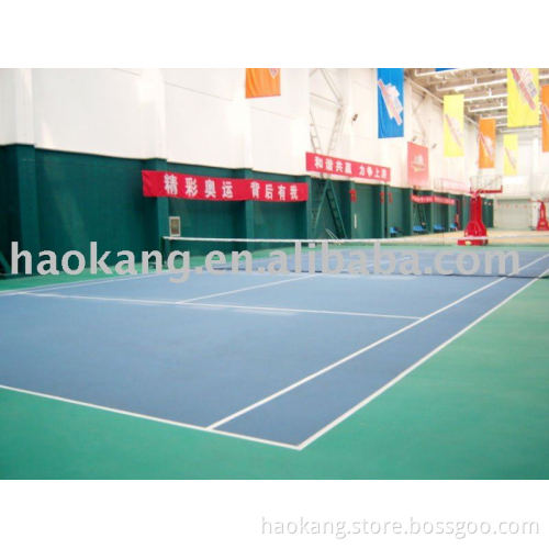 PVC Sports Flooring for Tennis Court